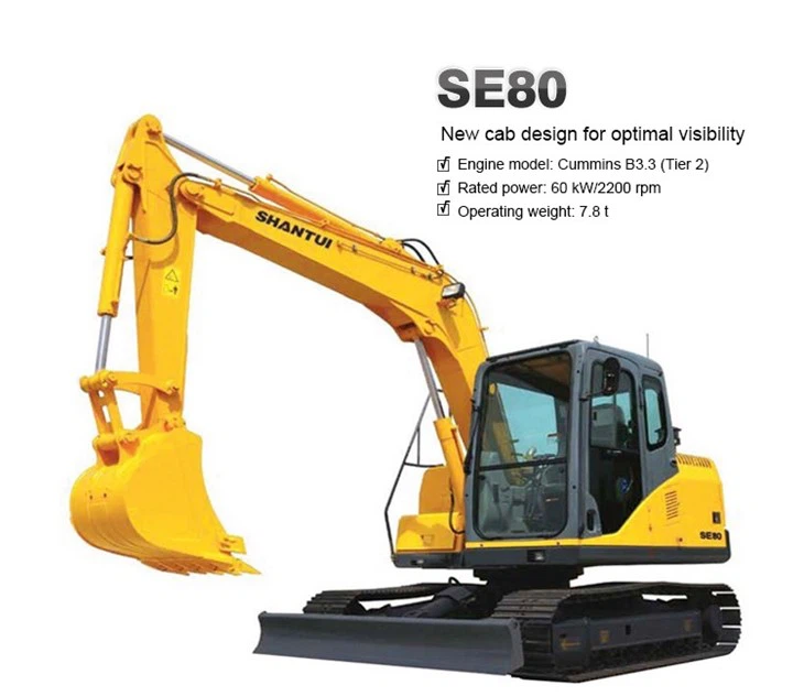 Grande scavo fluviale dell'escavatore