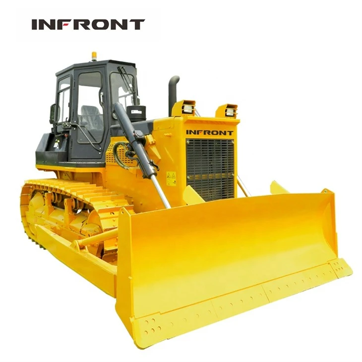 Grande bulldozer all'aperto