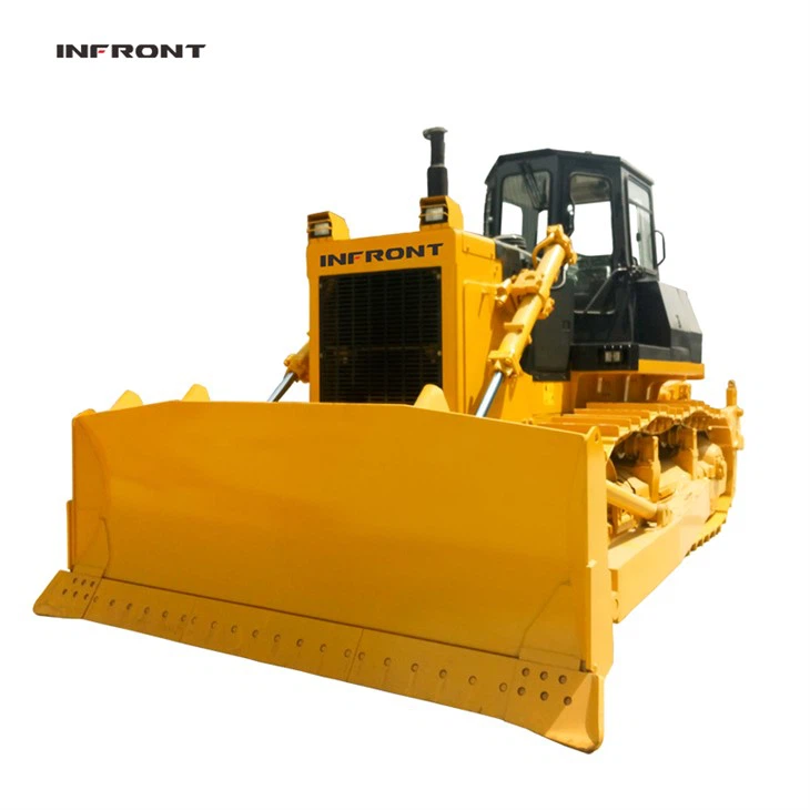 Grande bulldozer delle zone umide