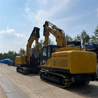 Escavatore nuovo di zecca