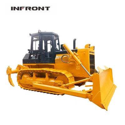 Lavori di costruzione Grande bulldozer