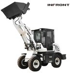 Carrello elevatore multiuso a quattro ruote motrici