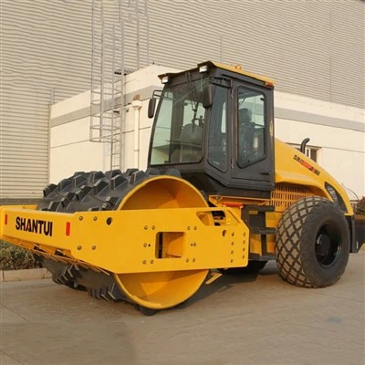 Rullo meccanico a doppia ruota in acciaio completamente idraulico