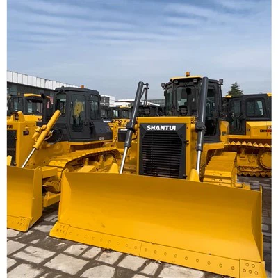 Original New Bulldozer Dry Land Wetland