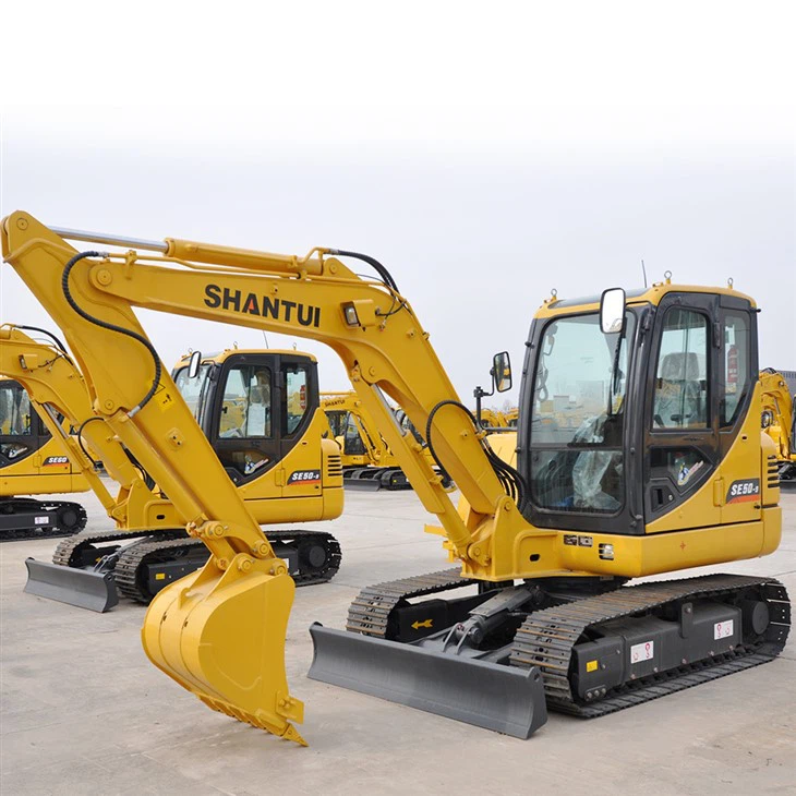 Piccolo escavatore Shantui SE50